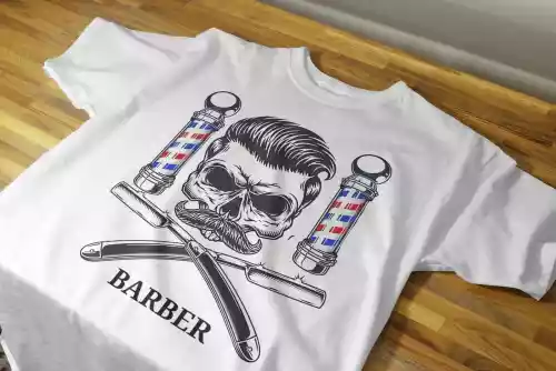 vectores plantilas PROFESIONES,BARBERO,